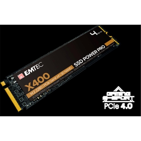 Emtec M2 Pcie 4.0 X400 500GB Solid State Drive ECSSD500GX400